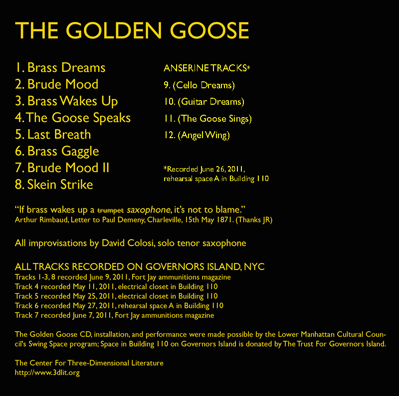 Colosi - The Golden Goose